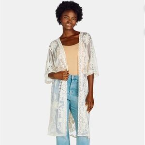 Floral Lace Coverup